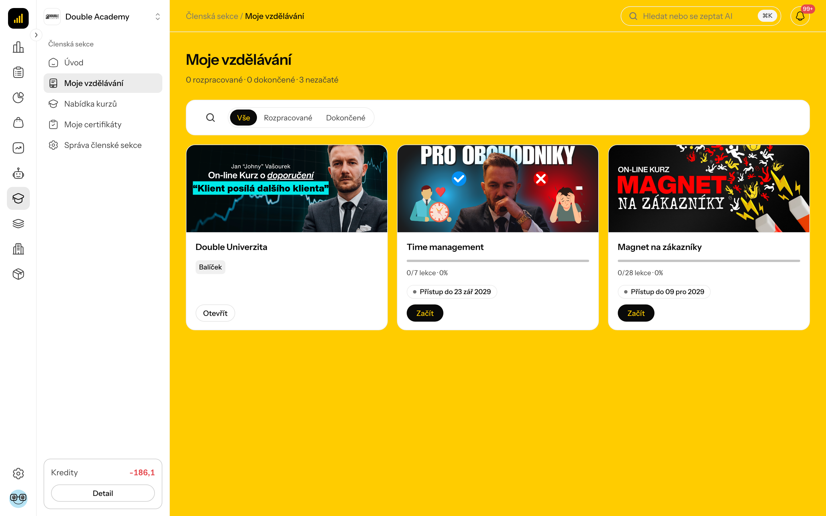 Moje vzdělávání