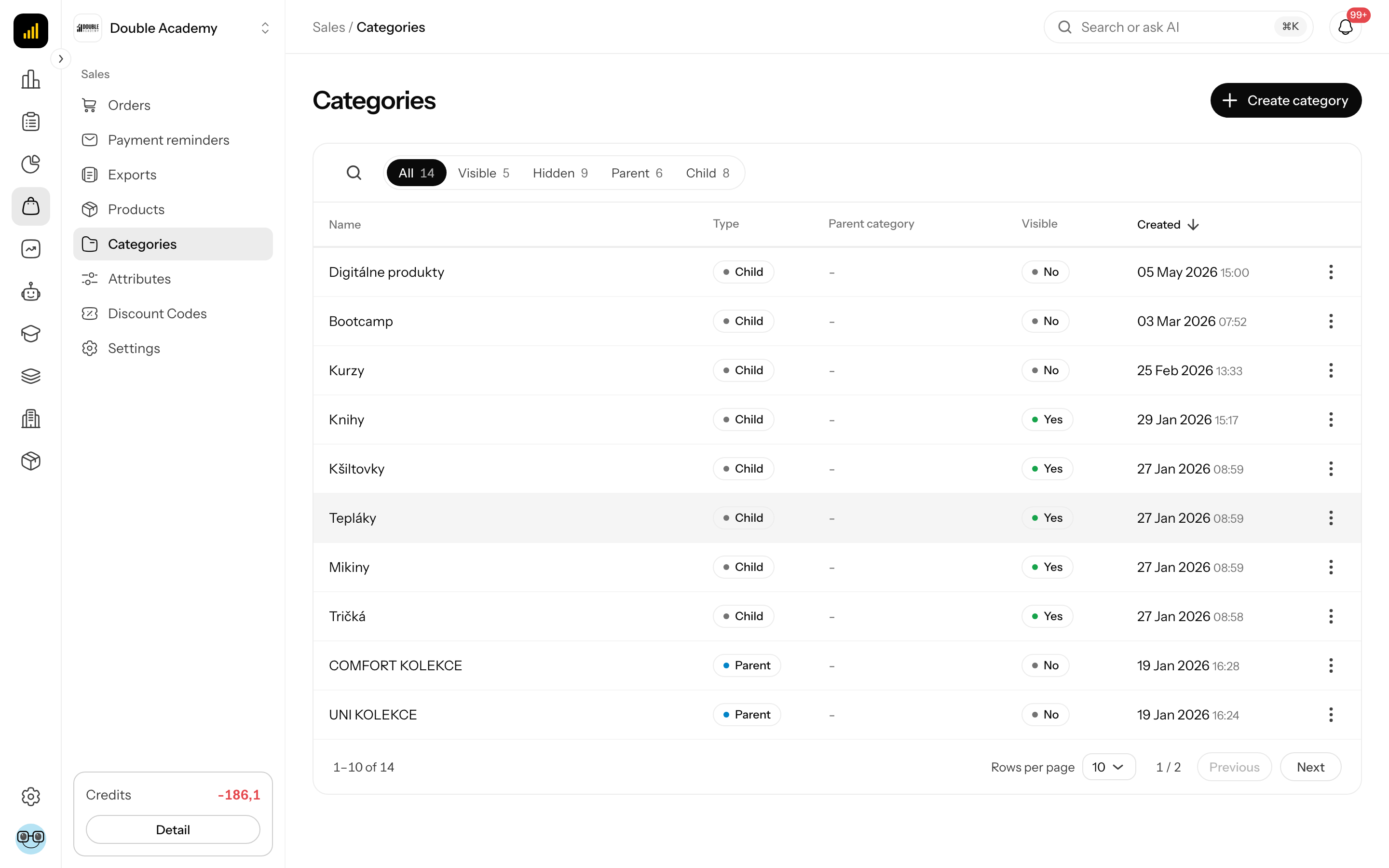 Categories