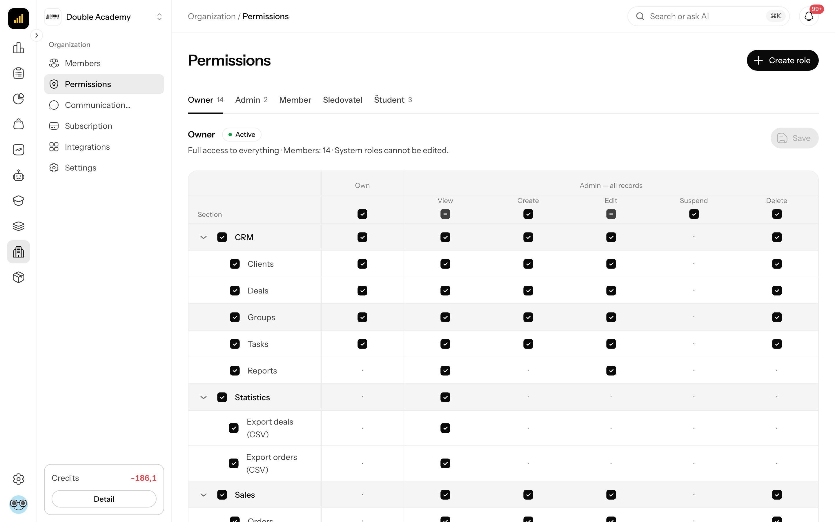 How to add a colleague with limited permissions